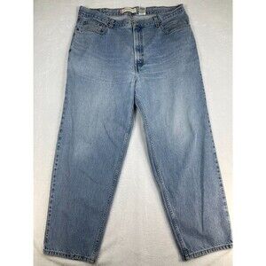 Levis 560 Jeans Mens Size 40x30 Comfort Fit Straight Leg Loose Blue Denim